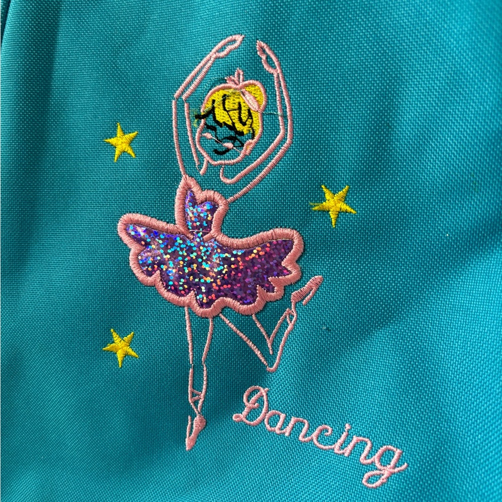 Toddler Blue Dance Backpack - Picture 2 of 7